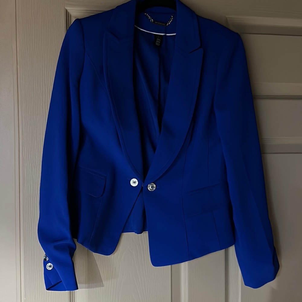 White House Black market blue size 8 jacket